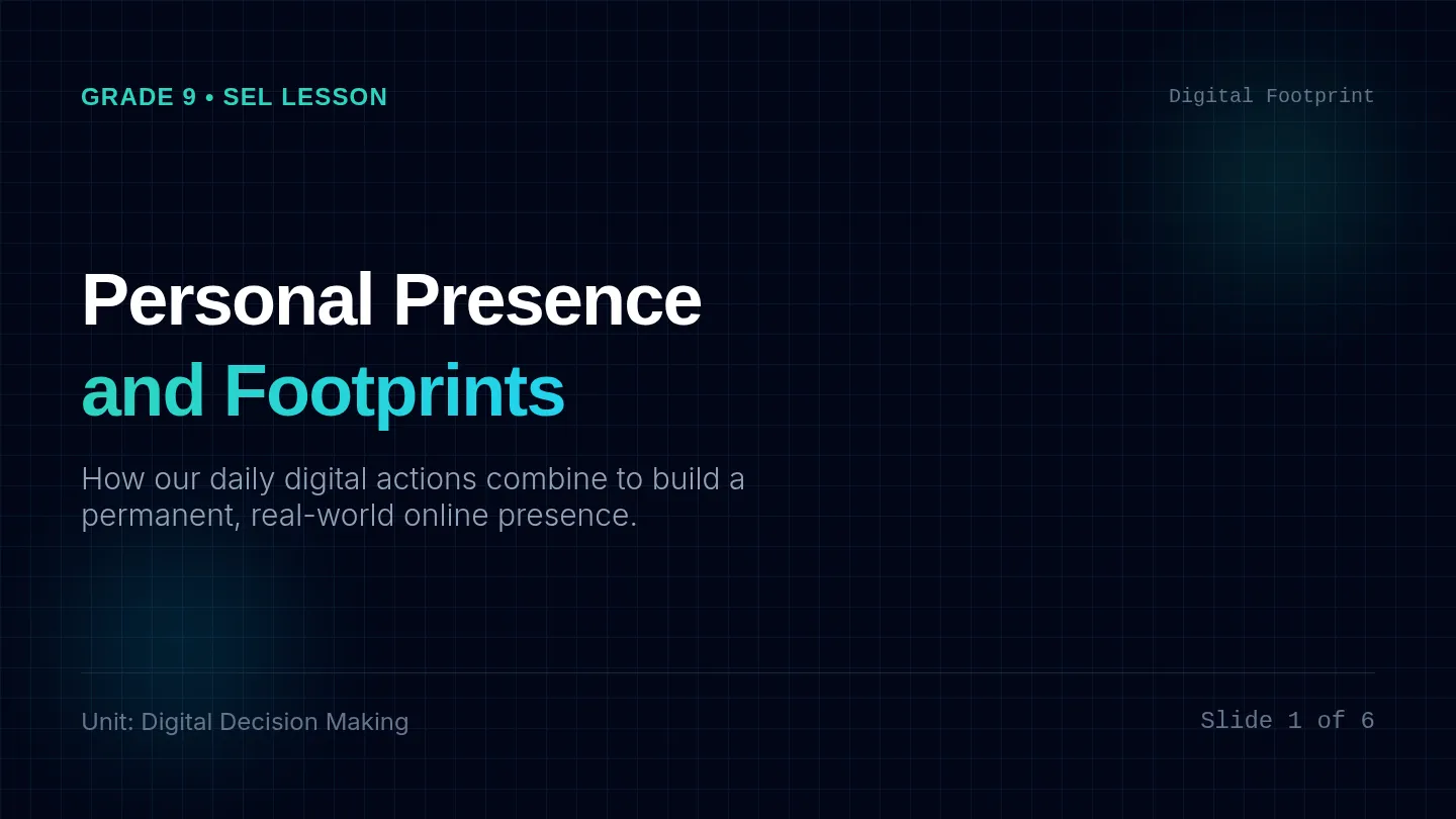 Footprint Slides