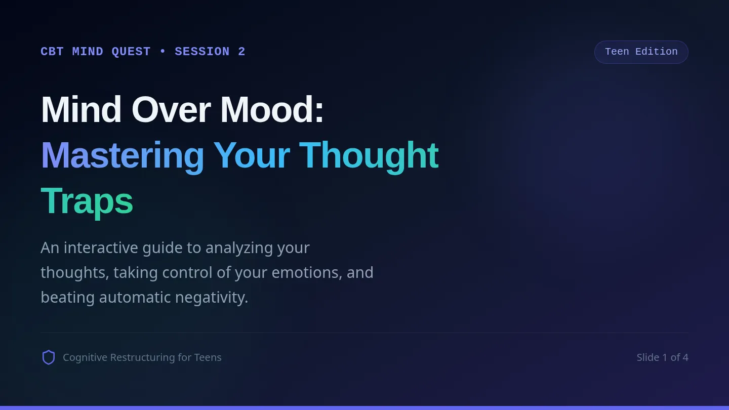 Mind Over Mood Slides