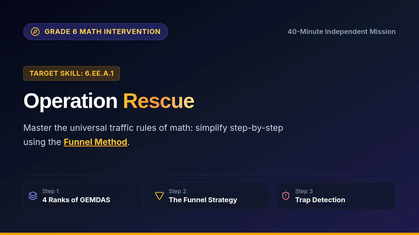 Operation Rescue Slides