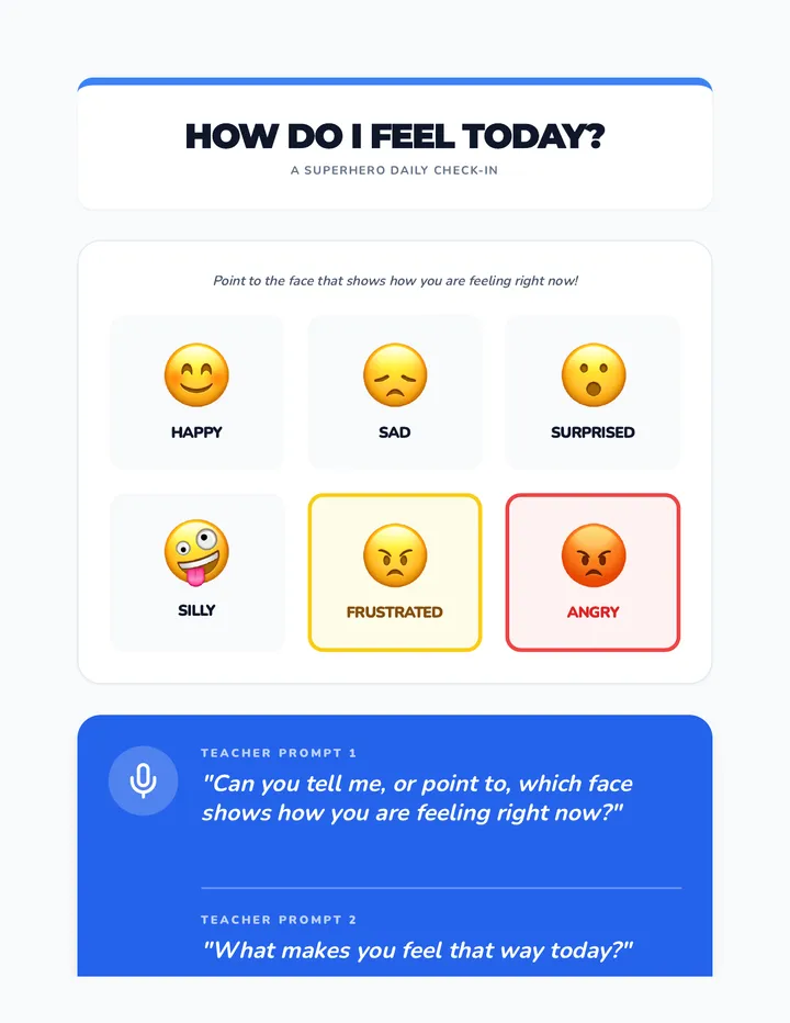 Feelings Check Warm Up