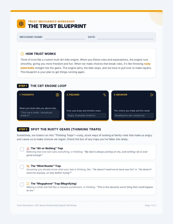 Trust Workshop Workbook