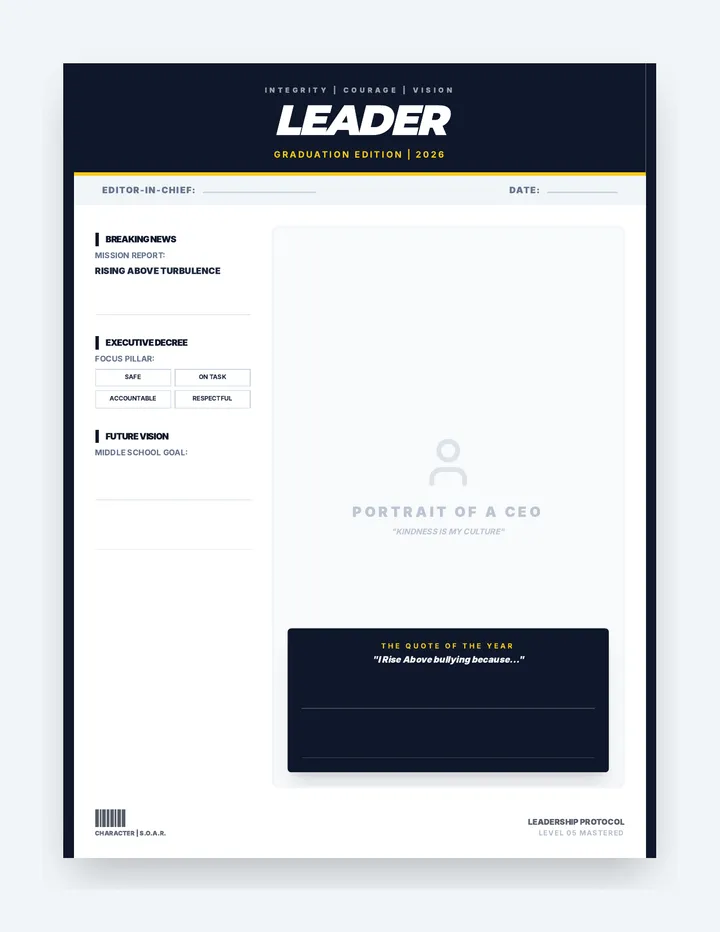 Rising Above CEO Activity Sheet