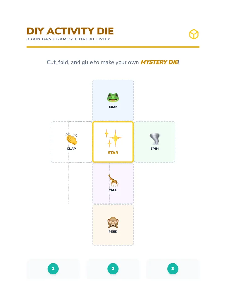 DIY Activity Die