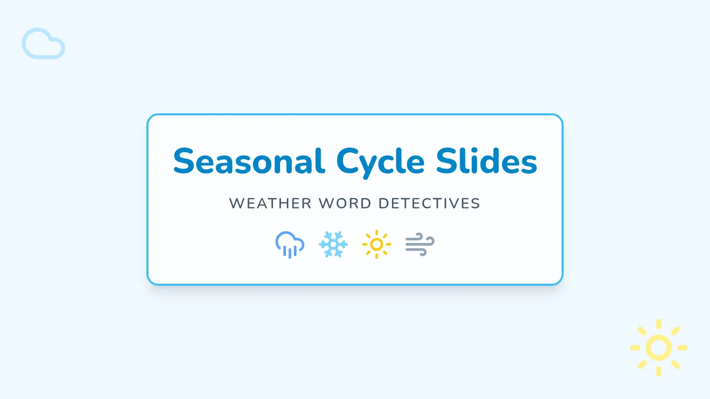 Seasonal Cycle Slides