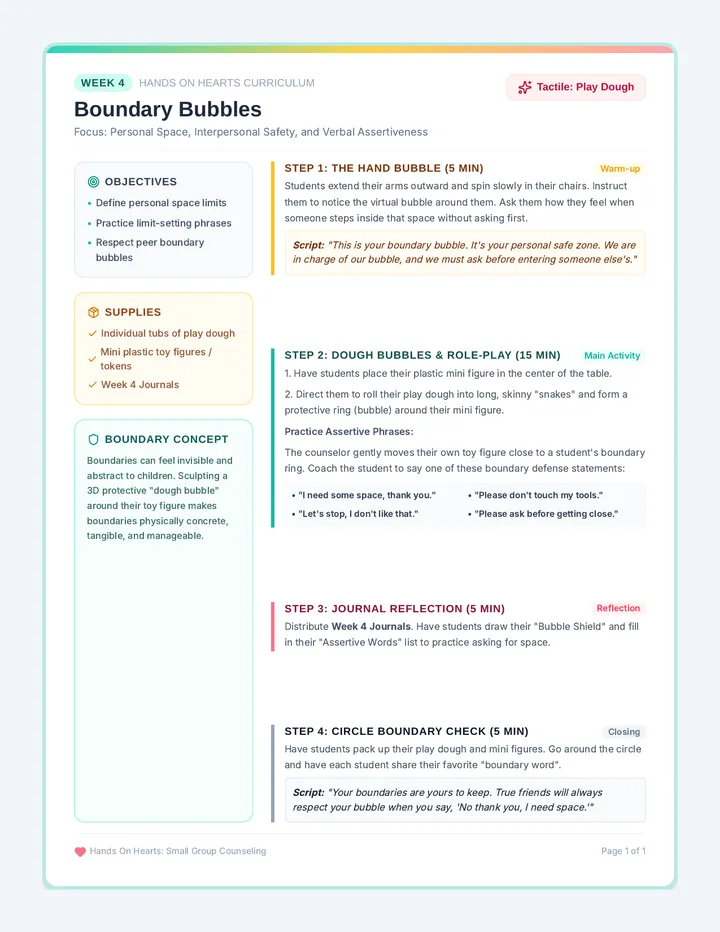Boundary Bubbles Facilitator Guide