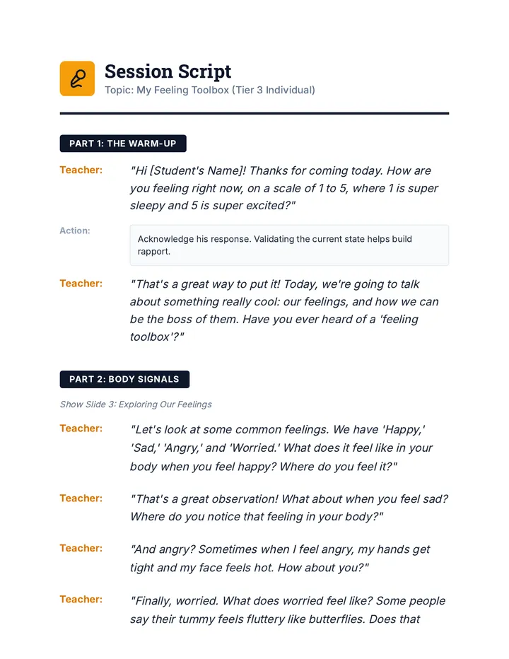 Feeling Toolbox Script