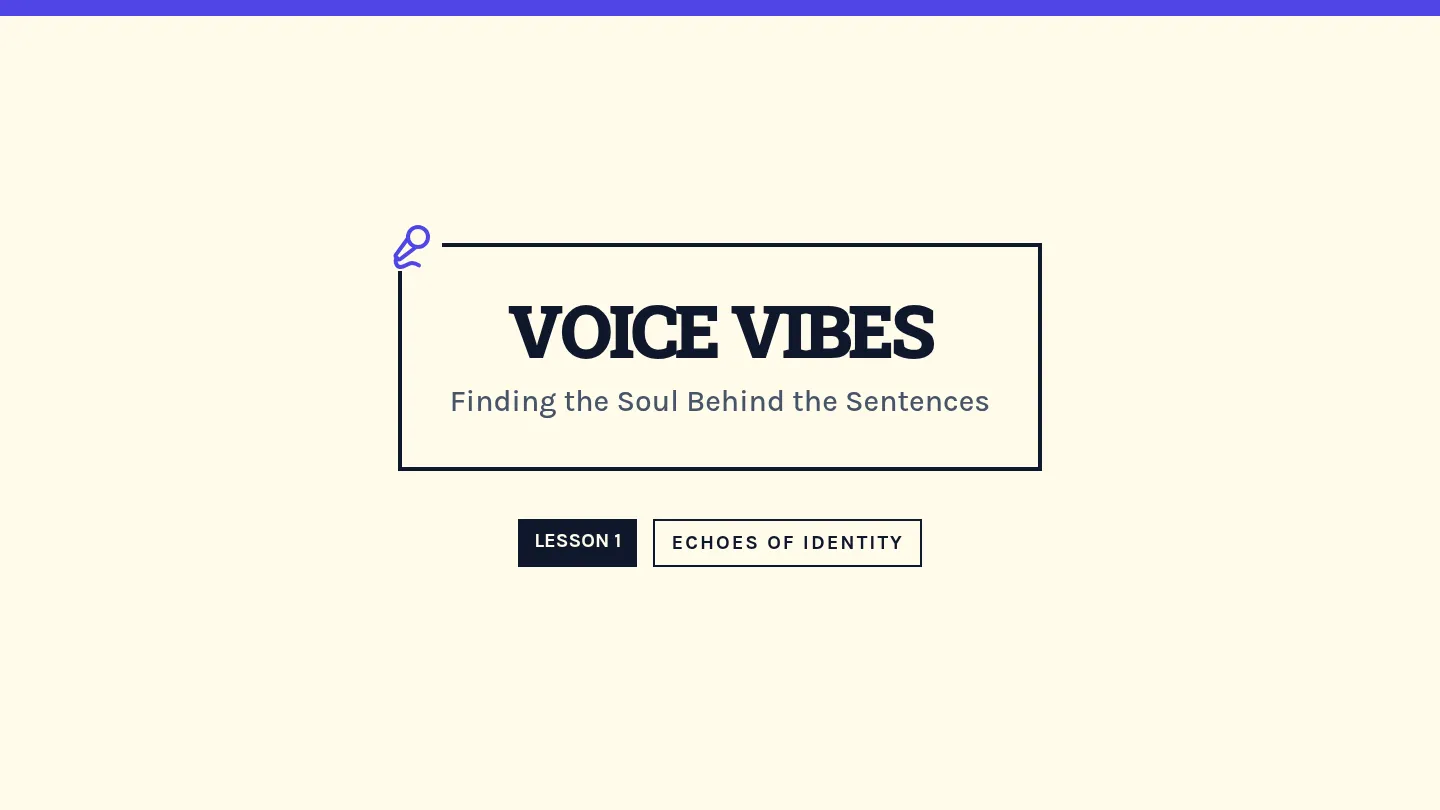 Voice Vibes Slides