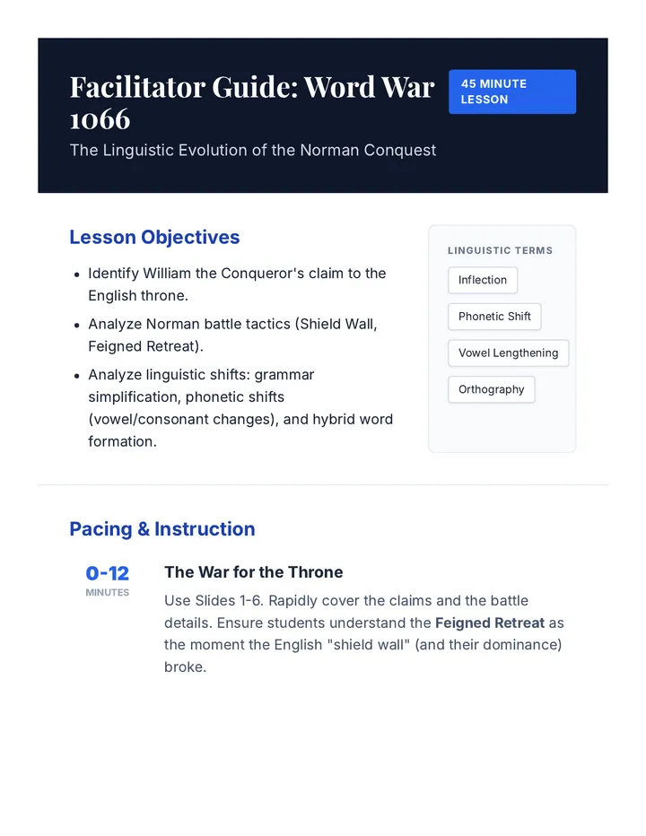 Word War Guide