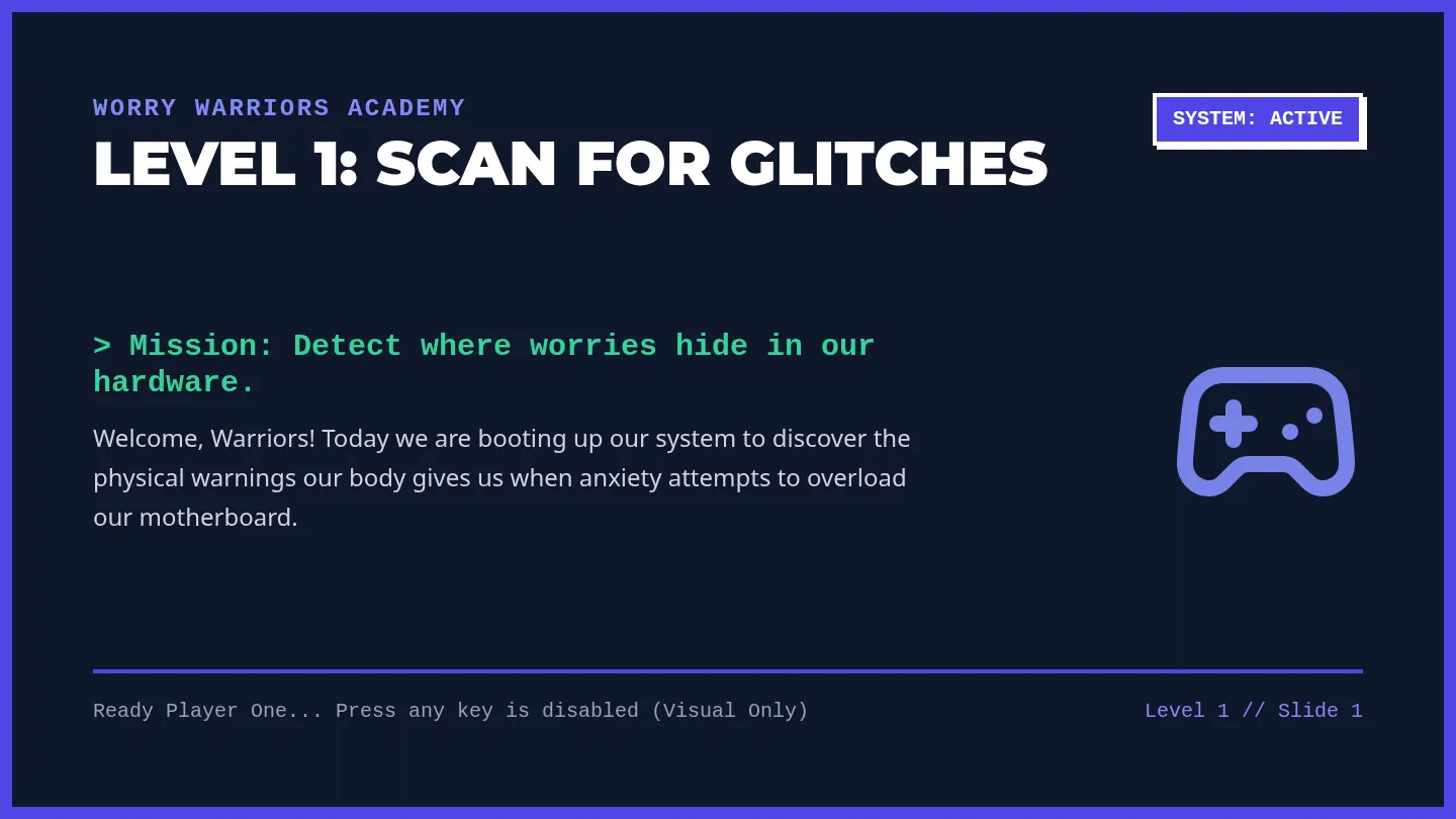 Scan Glitches Slides