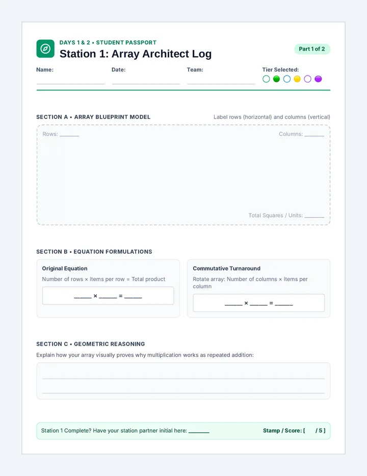 Array Studio Student Passport