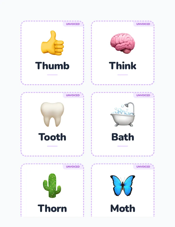 Thunderous Thumbs Flashcards