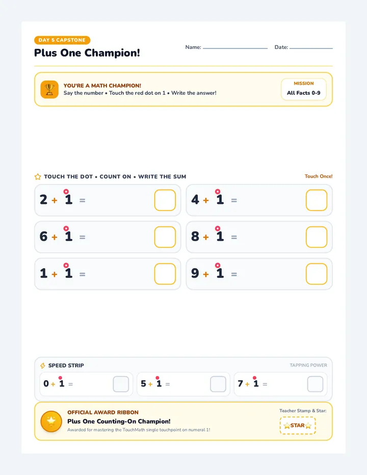 Champion Review Practice Worksheet