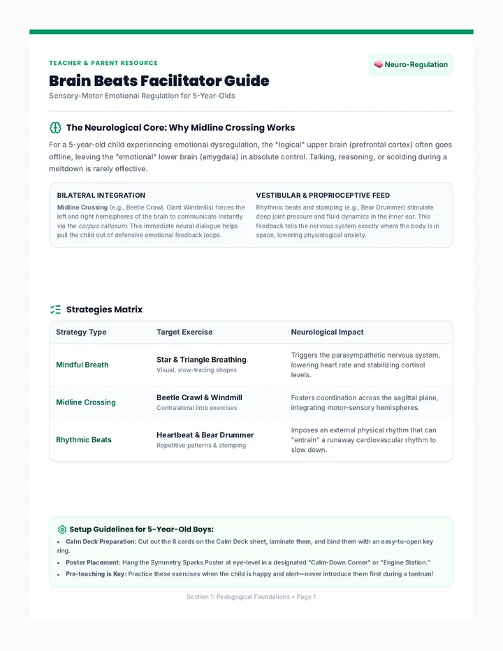 Brain Beats Facilitator Guide page 1