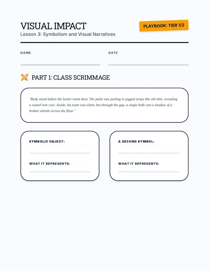 Visual Impact Worksheet