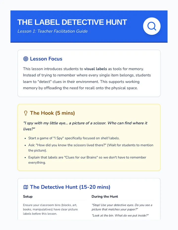 Label Detective Guide