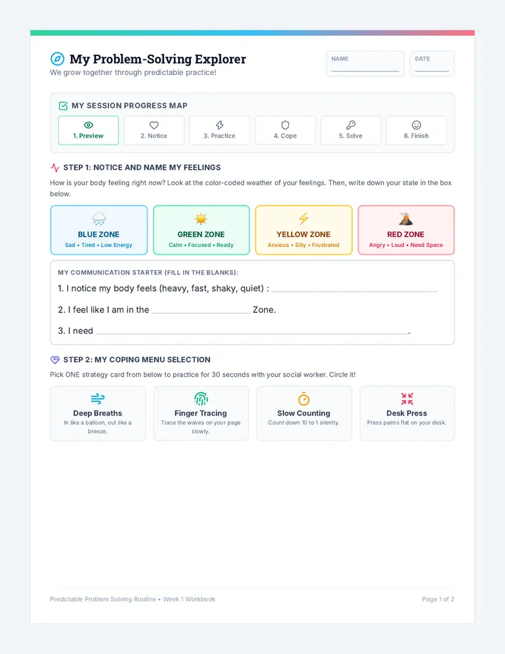 Routine Student Practice Workbook