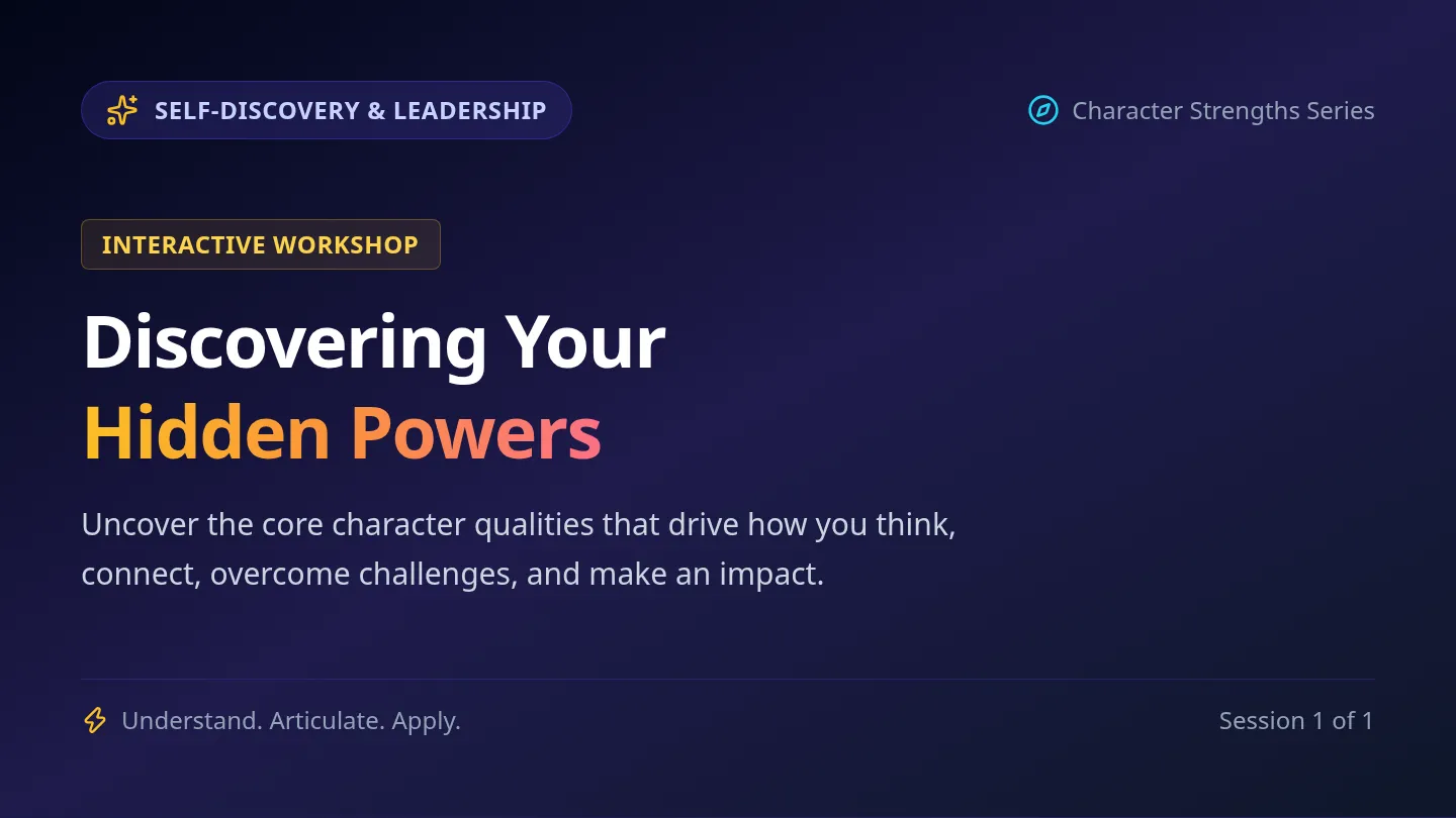 Hidden Powers Presentation Slides