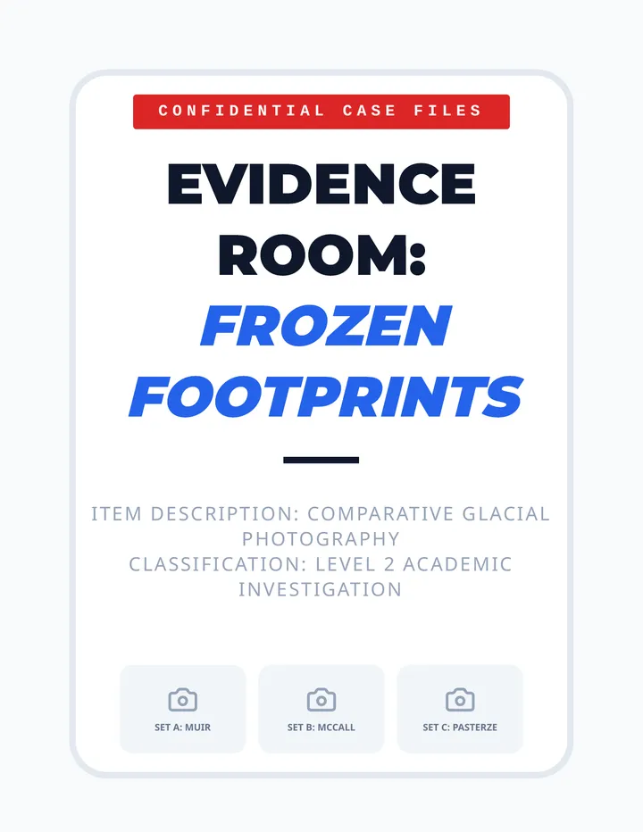Frozen Footprints Comparison Photos