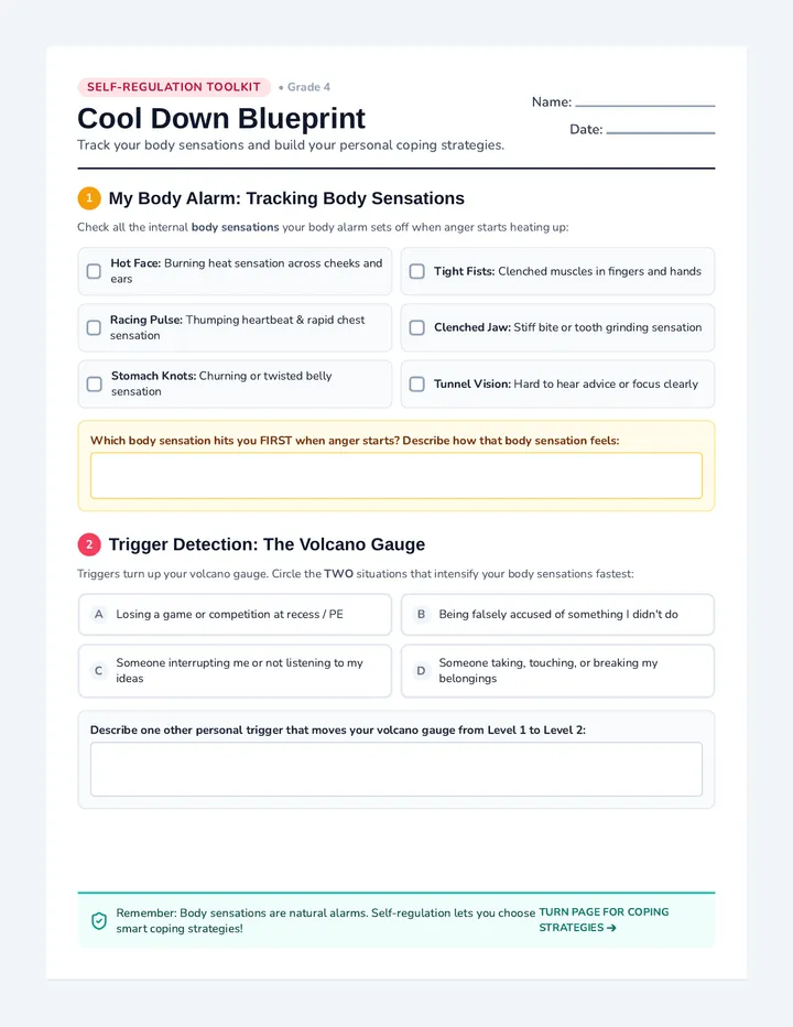 Cool Down Blueprint Activity