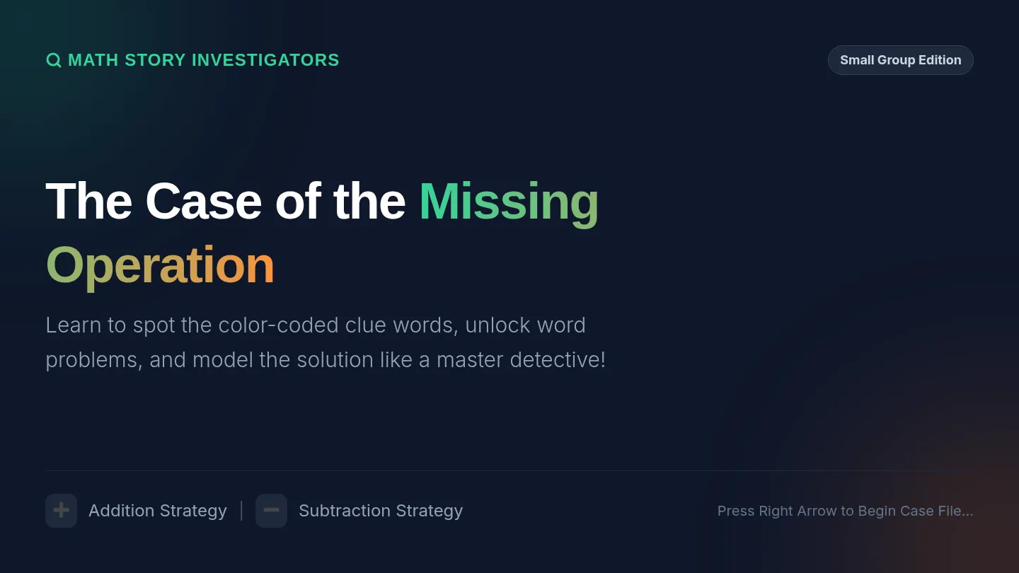 Story Detectives Slides