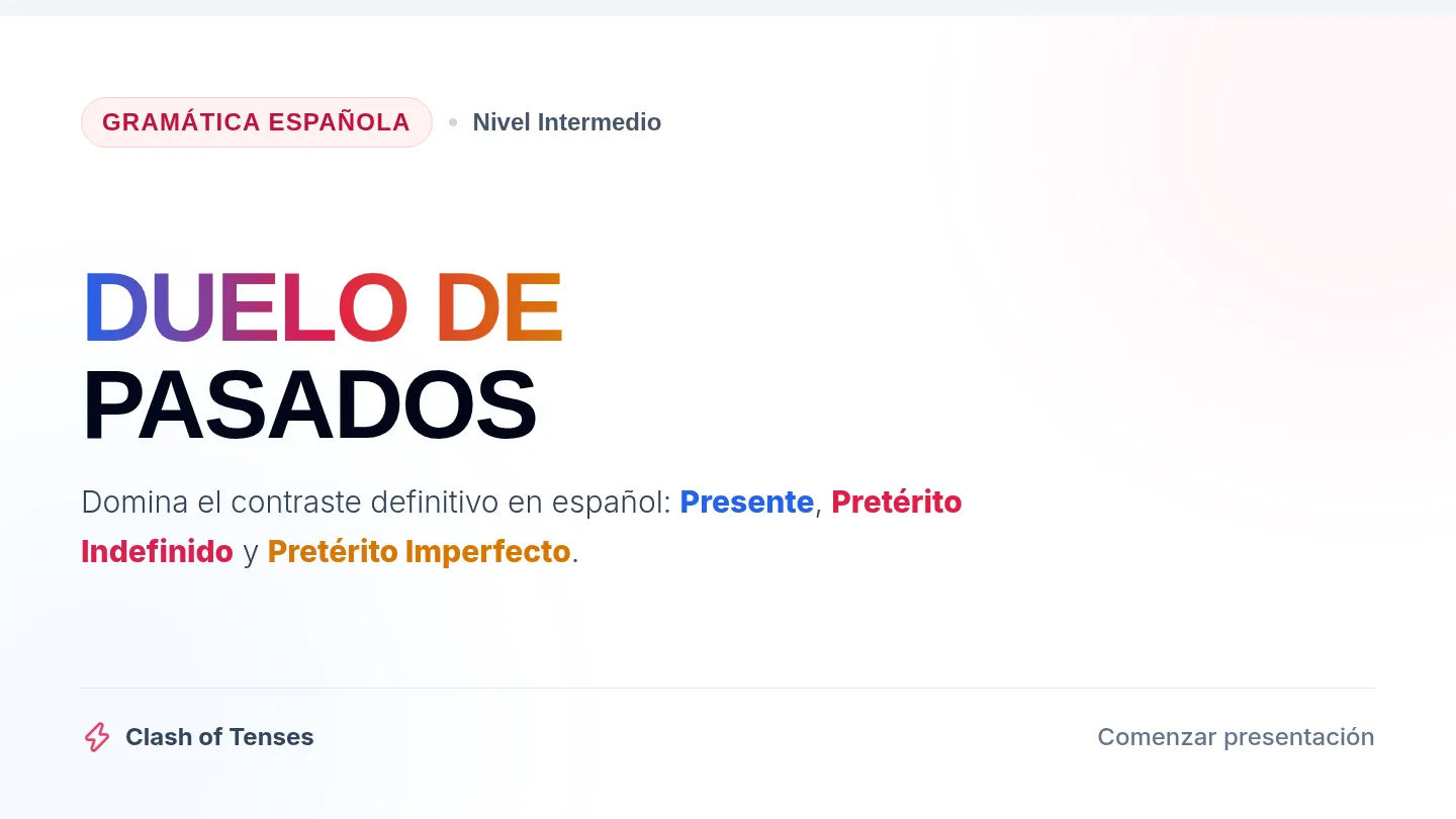 Duelo de Pasados Slides