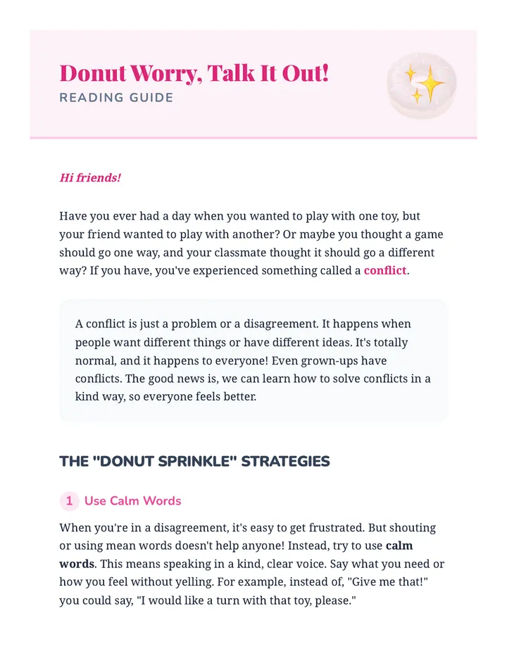 Donut Worry Reading