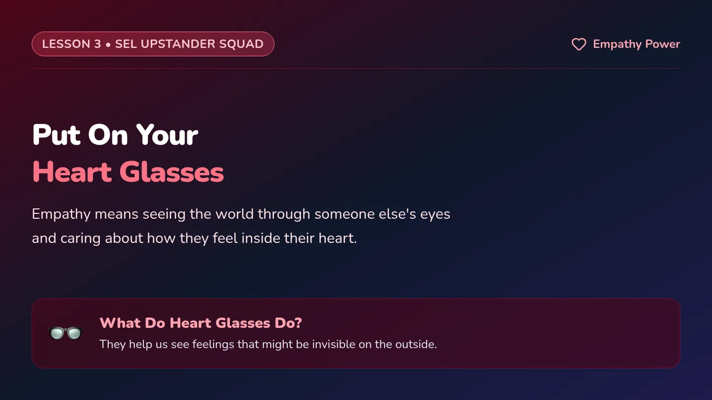 Heart Glasses Slides