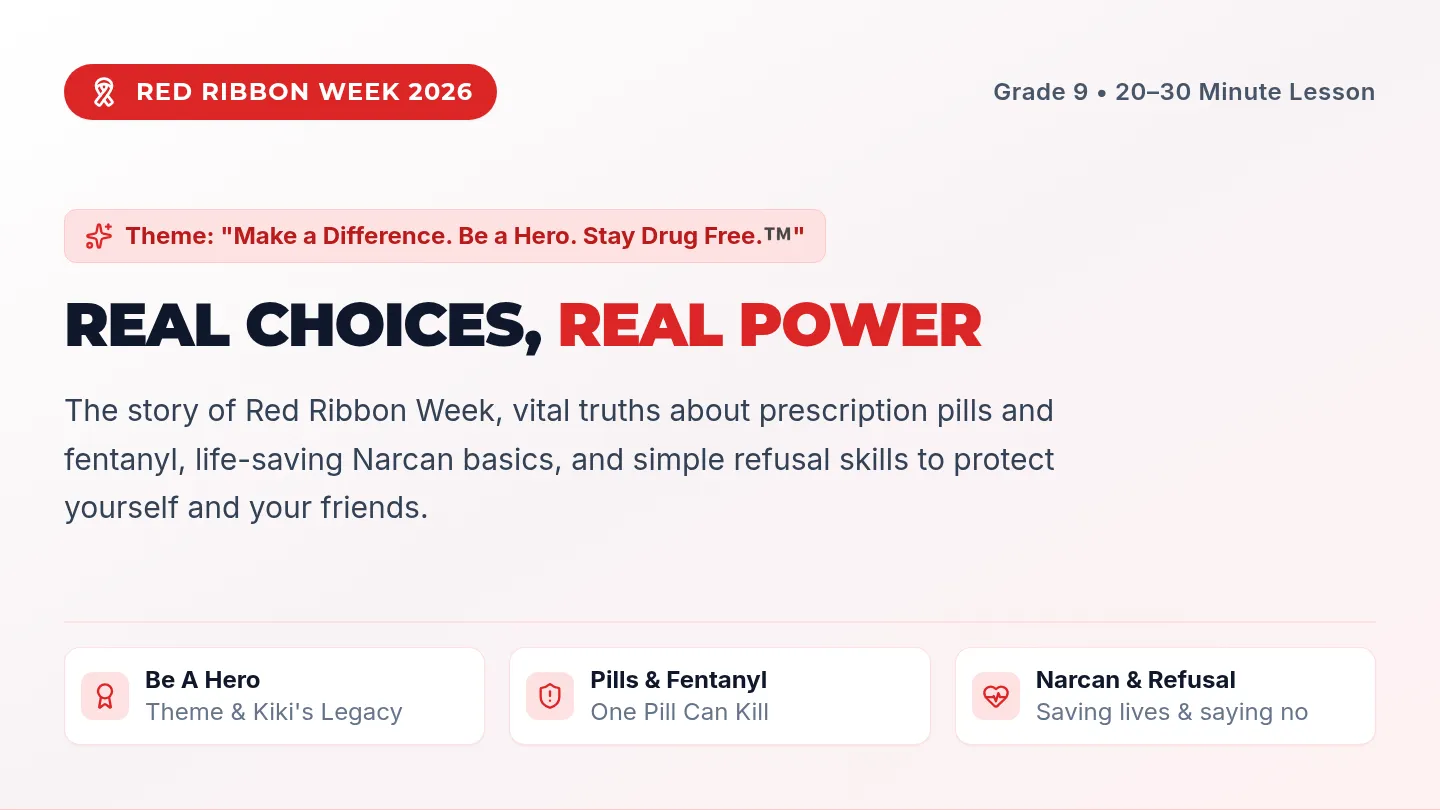 Red Ribbon Realities Slides