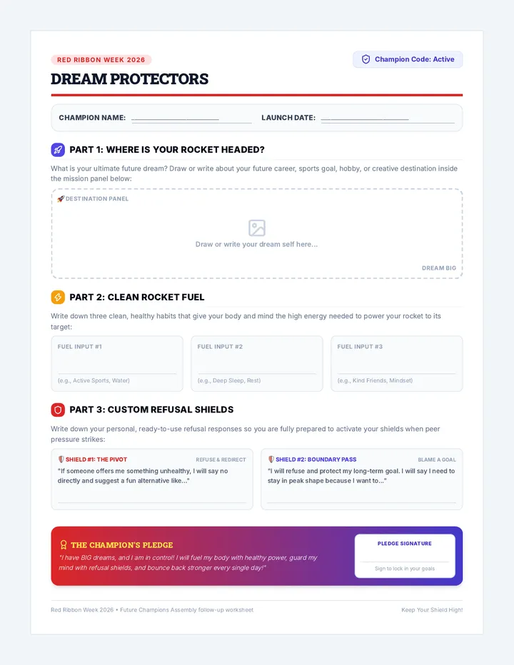 Dream Protectors Worksheet