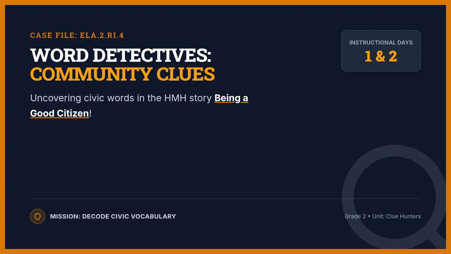 Citizen Clues Slides