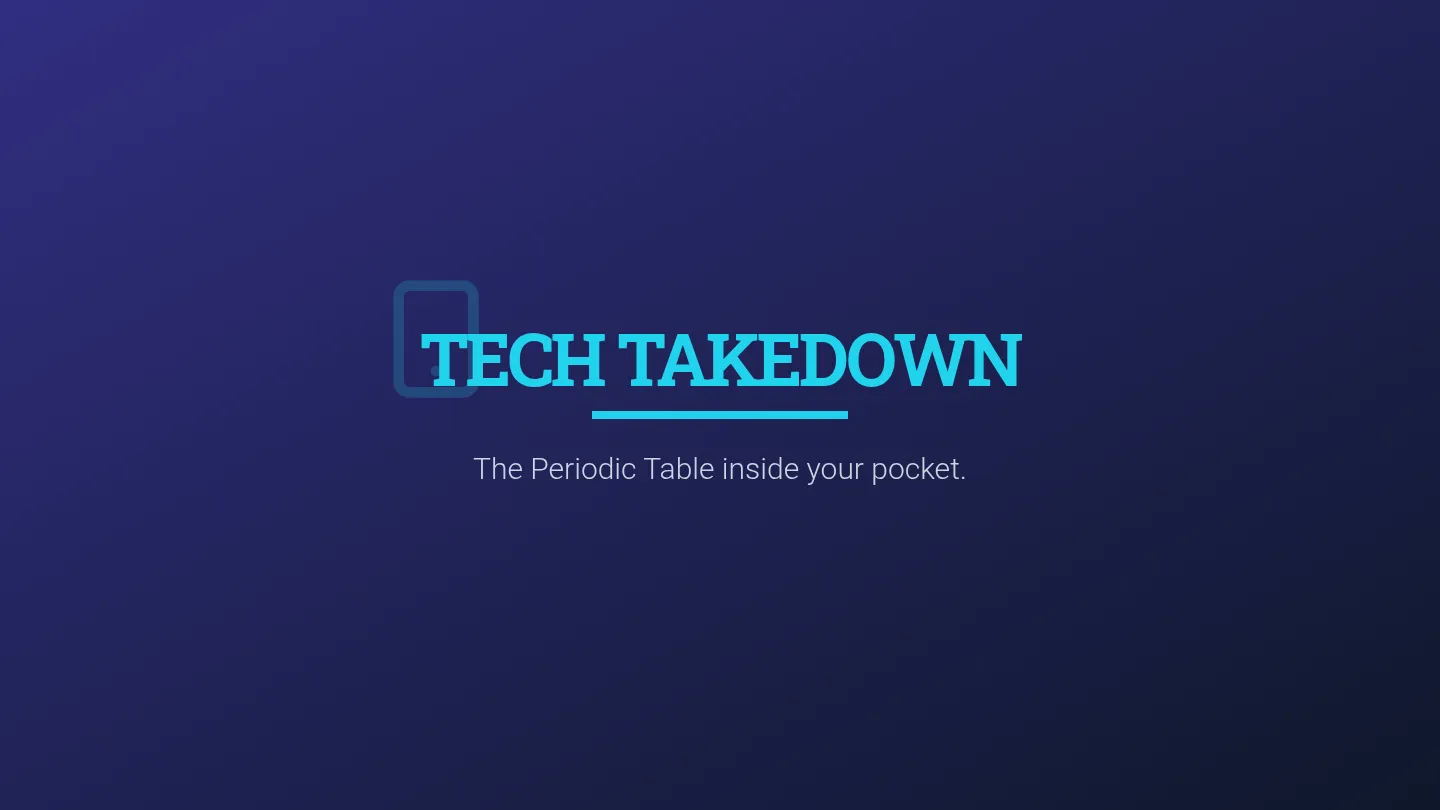 Tech Takedown Slides