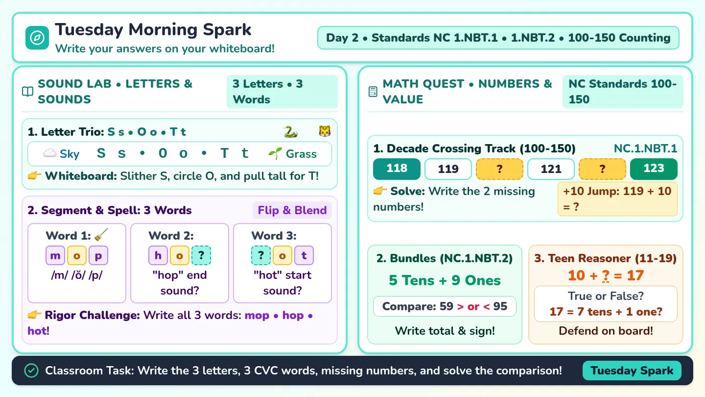 Tuesday Morning Spark Slides