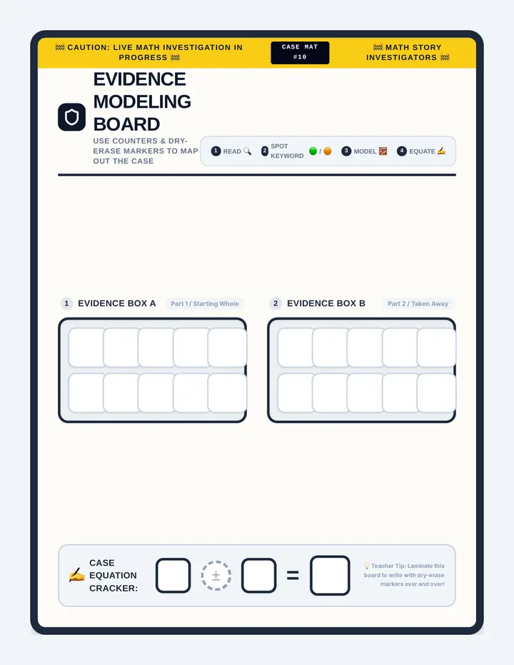 Double Ten Frame Mats