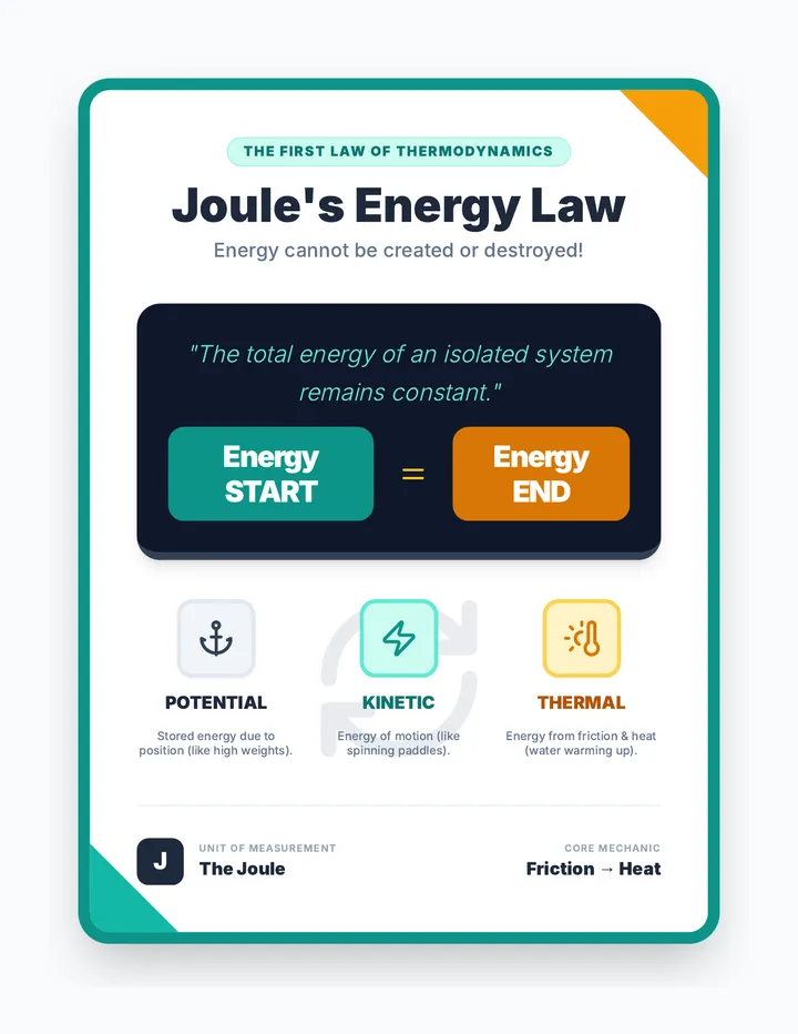 Joule's Law Anchor Chart