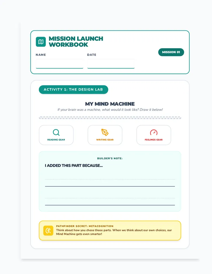 Mission Launch Explorer Workbook Junior