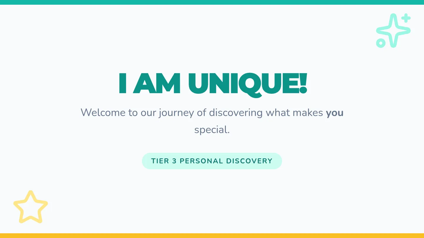 Unique Discovery Slides