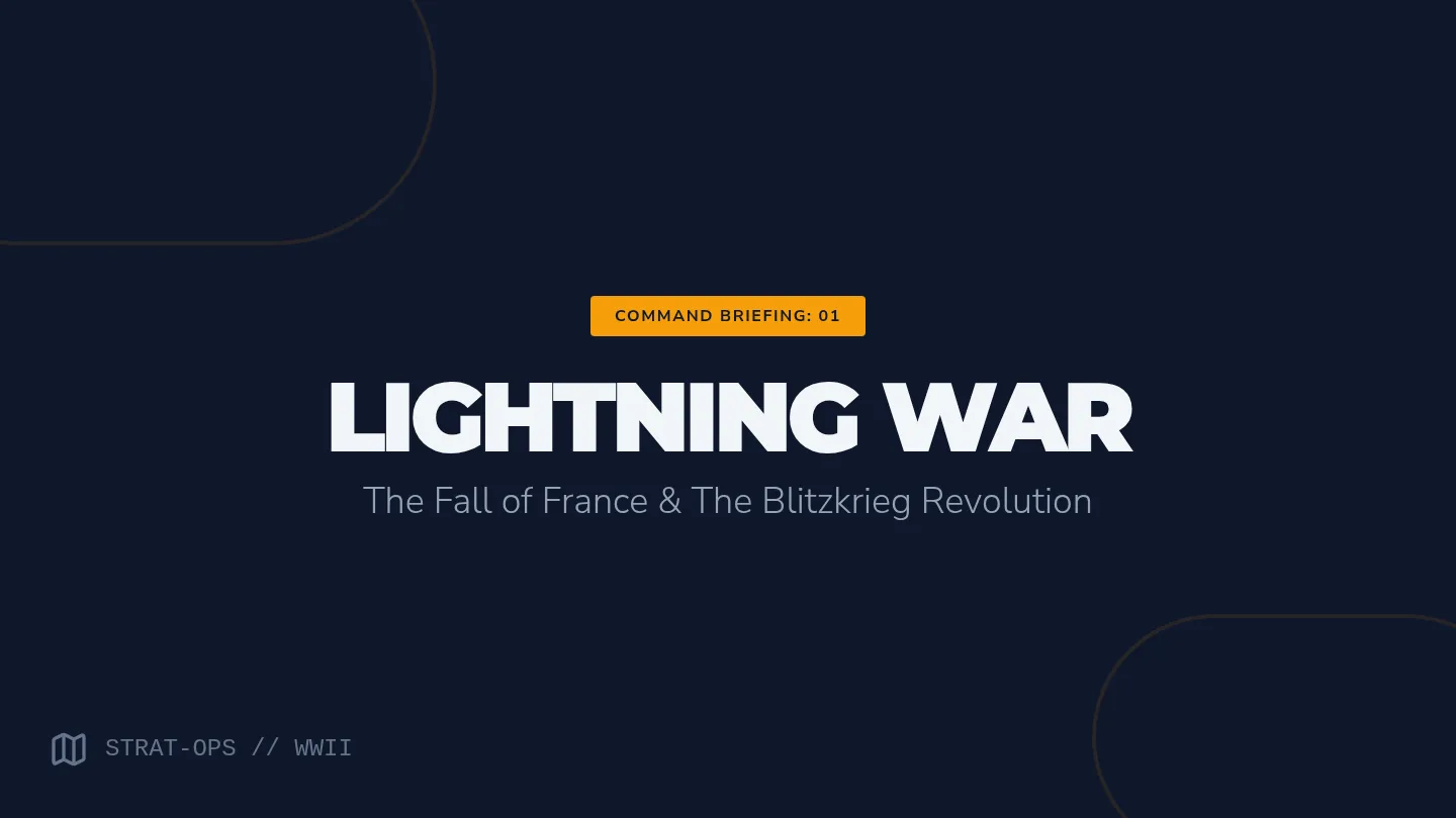 Blitzkrieg Presentation Slides
