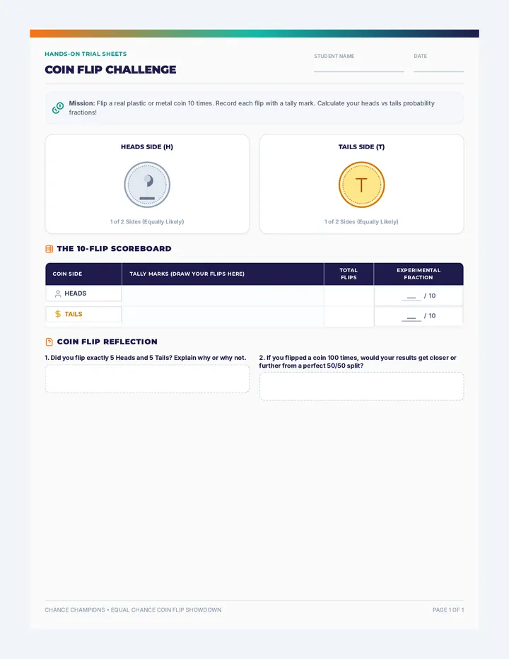 Coin Flip Activity