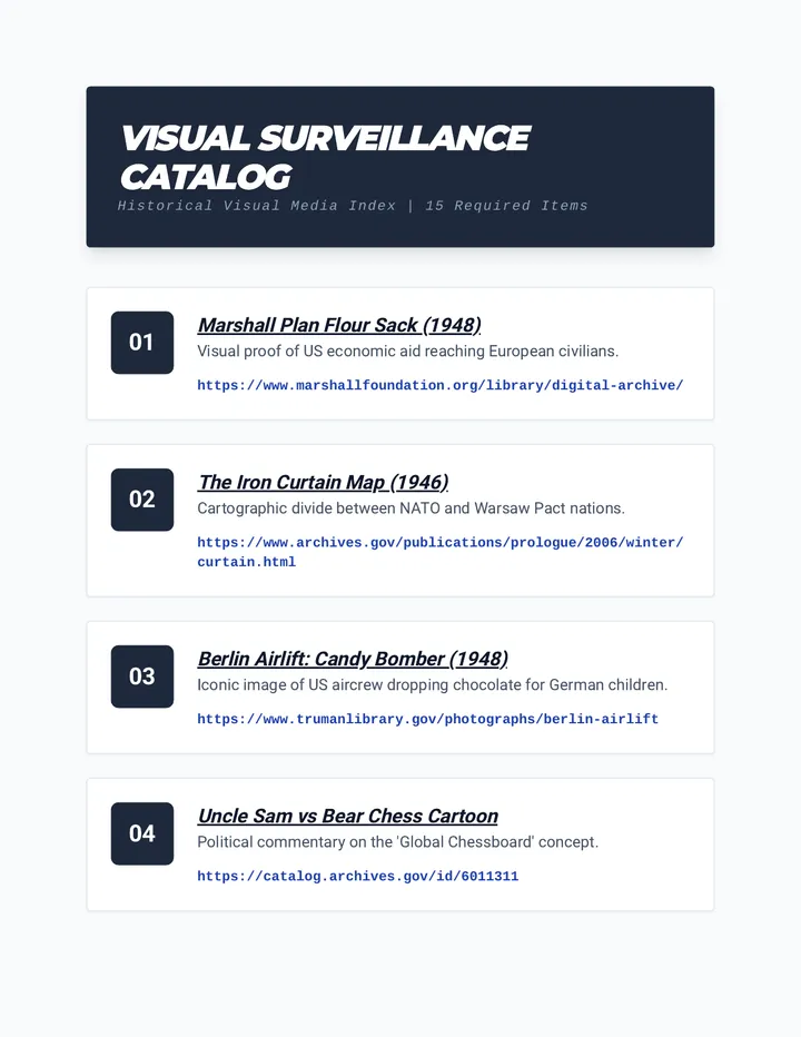 Visual Surveillance Catalog