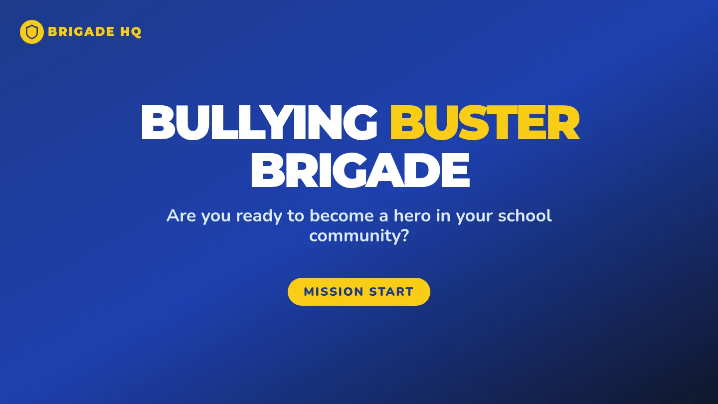 Bullying Buster Brigade Slides