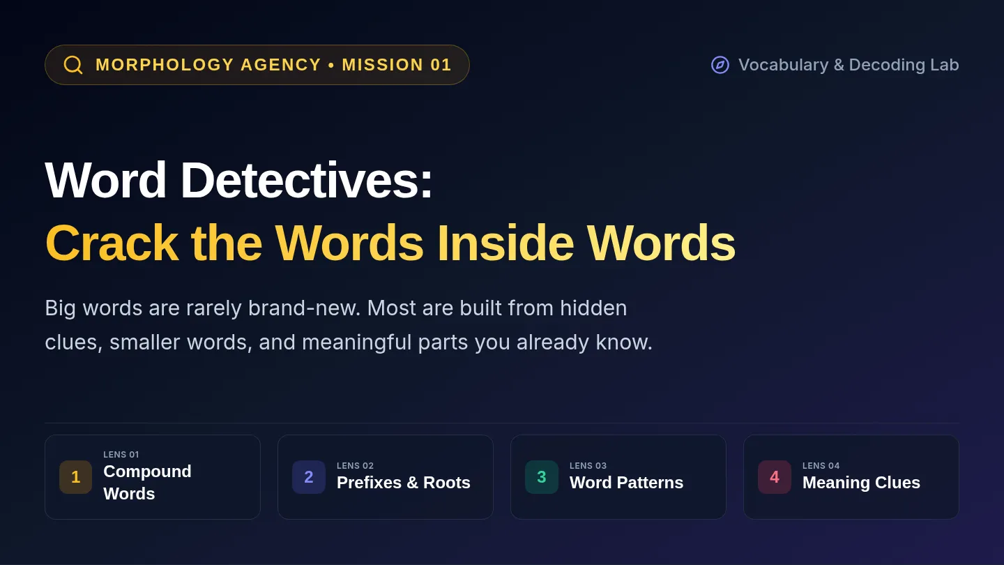 Word Detectives Slides