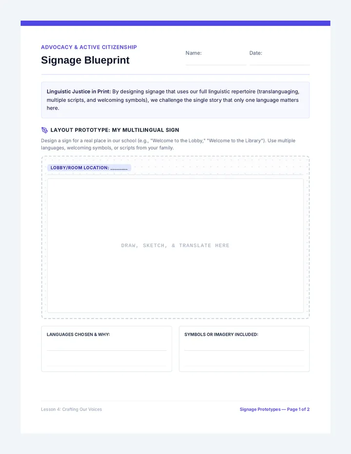 Advocacy Letter Builder