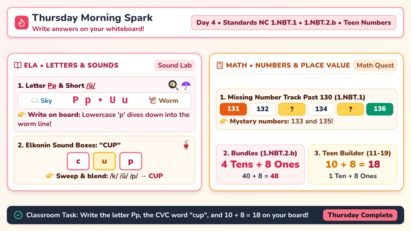 Thursday Morning Spark Slides