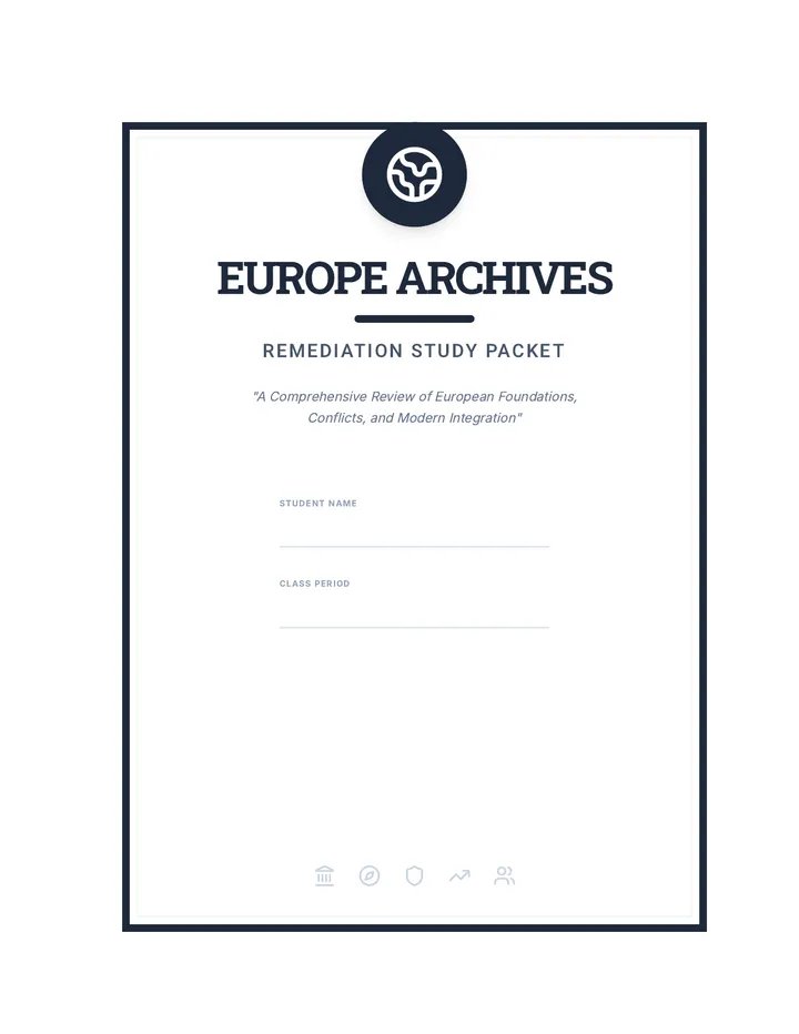 Europe Remediation Packet