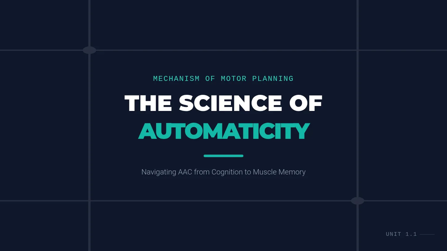 The Science of Automaticity Slides