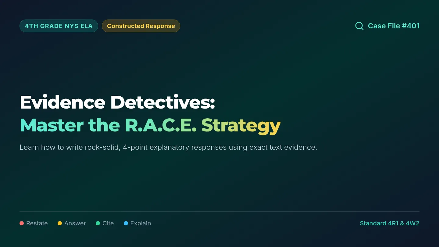 Evidence Detectives Slide Deck