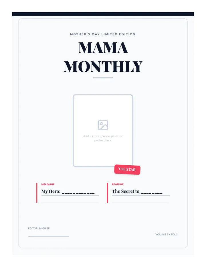 Mama Monthly Open Magazine
