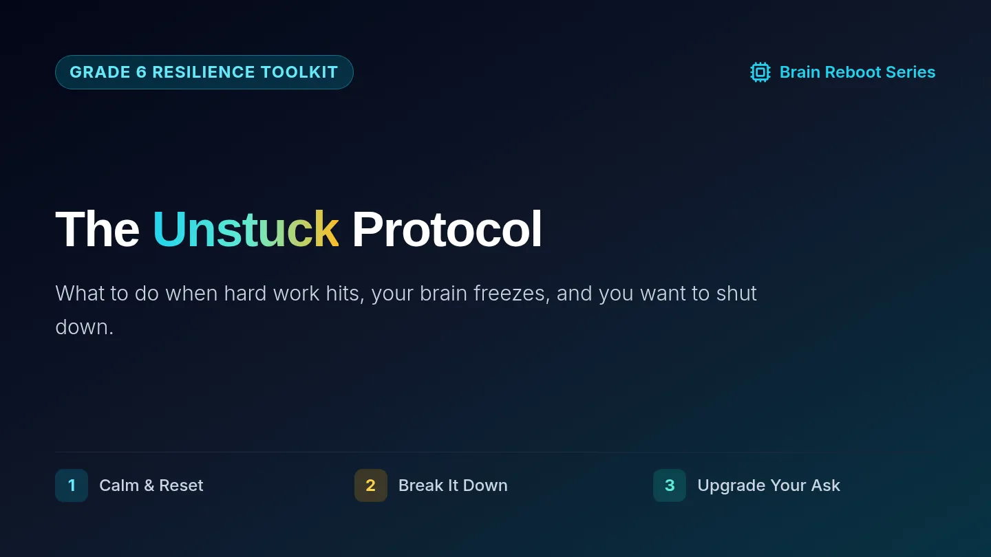 Unstuck Protocol Slides