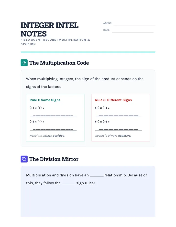 Integer Intel Notes