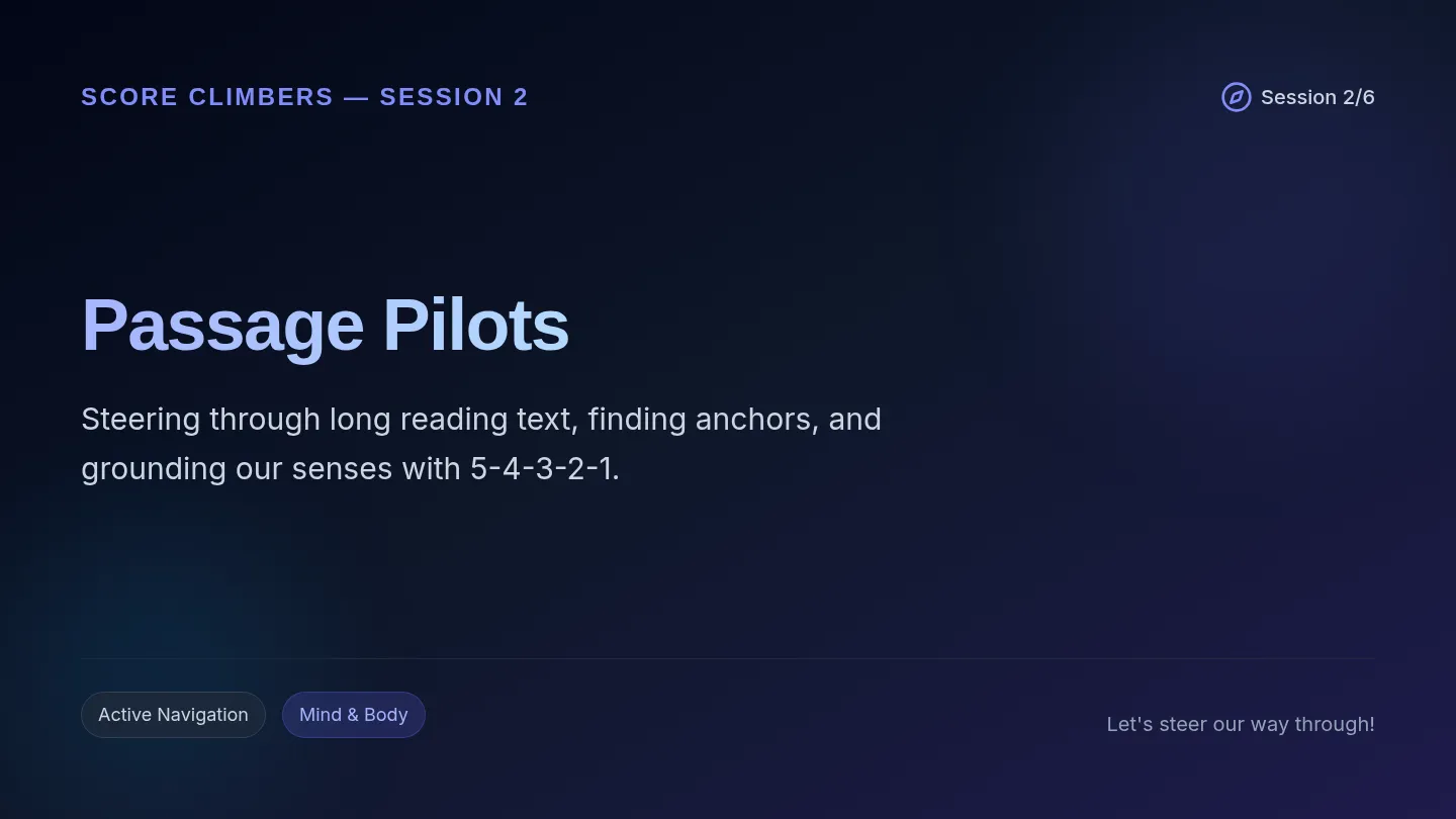 Passage Pilots Slides